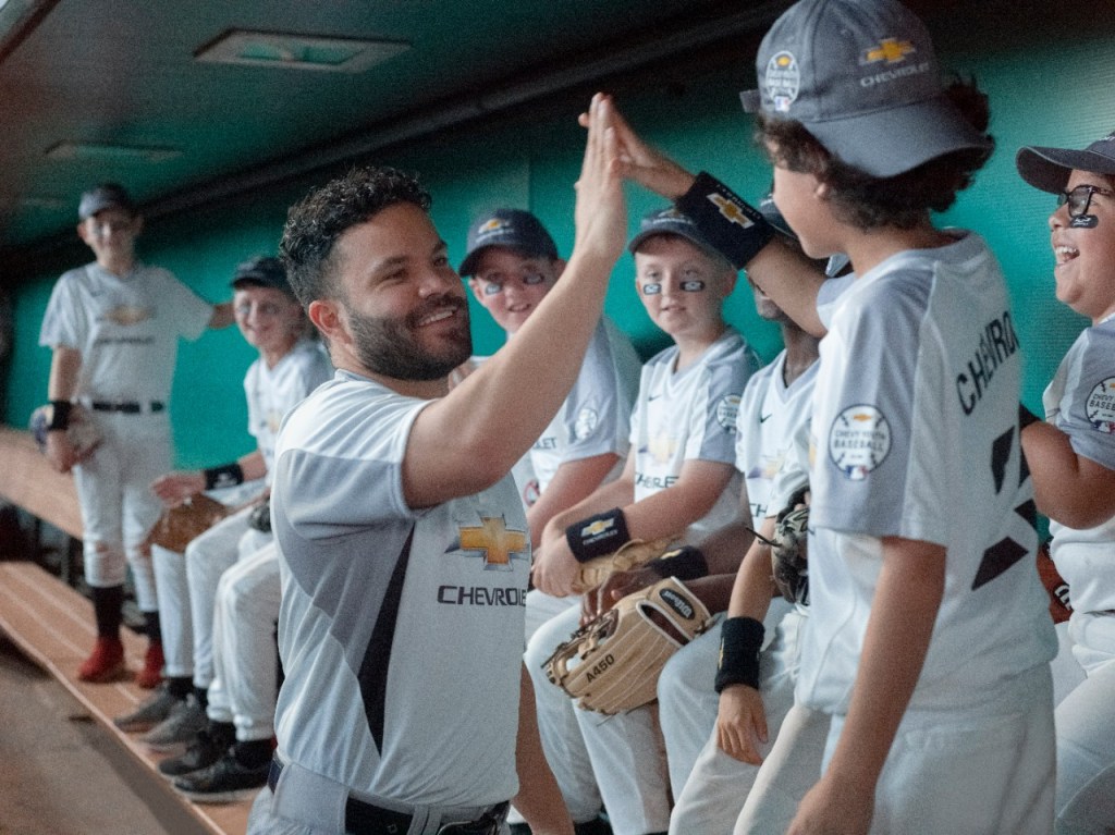 Chevrolet Teams Up with Houston Astros Superstar José Altuve Partners go to bat for youth baseball development