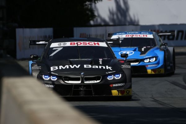Joel Eriksson (SWE) finished third in race seven of the DTM season