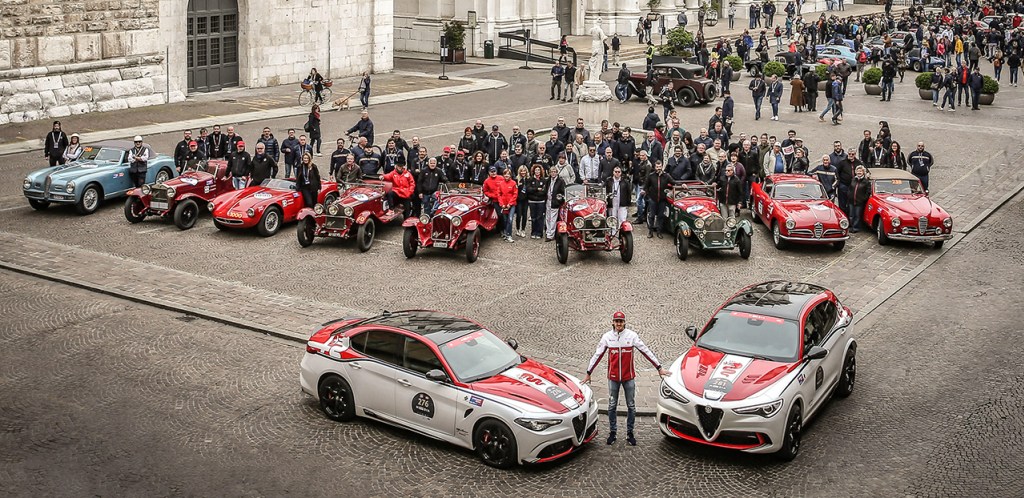 Alfa Romeo will be Automotive Sponsor of the 2020 “1000 Miglia”
