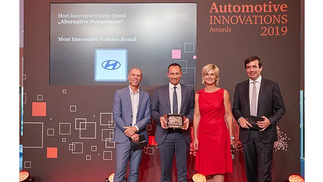 Hyundai Motor receives two Automotive INNOVATIONS awards for most innovative brand