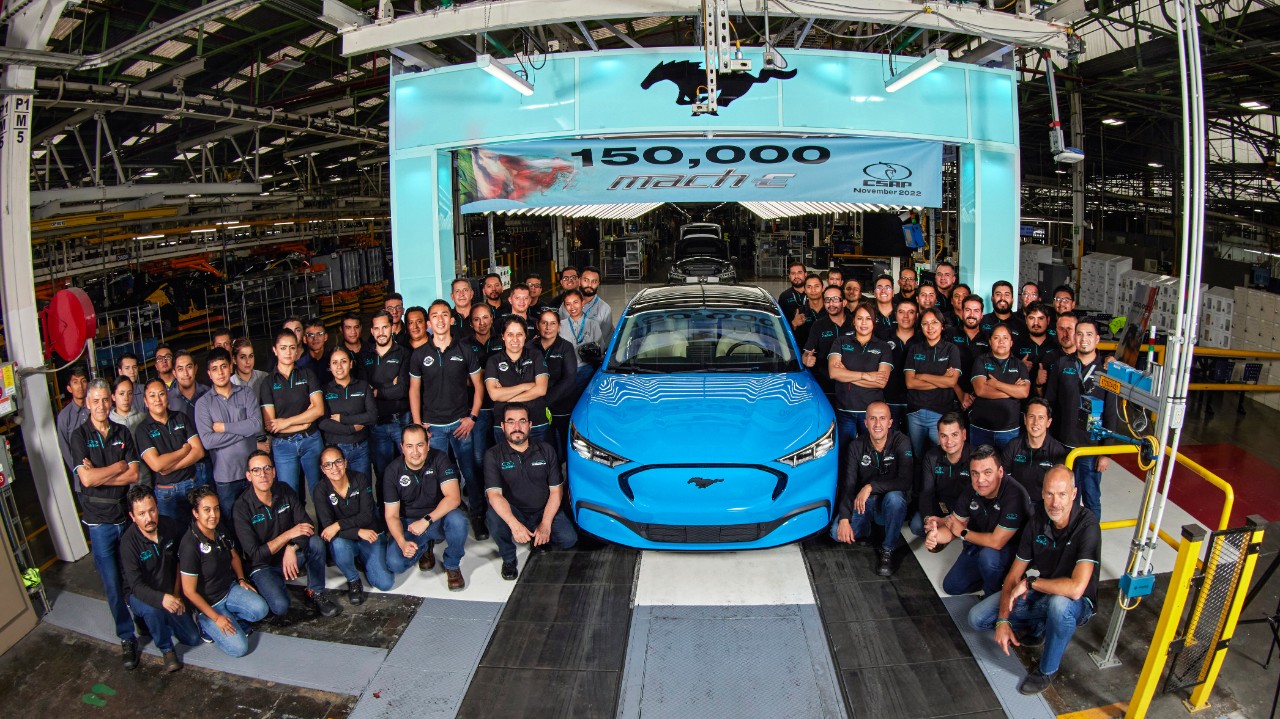 Ford Builds 150000th Mustang Mach-E