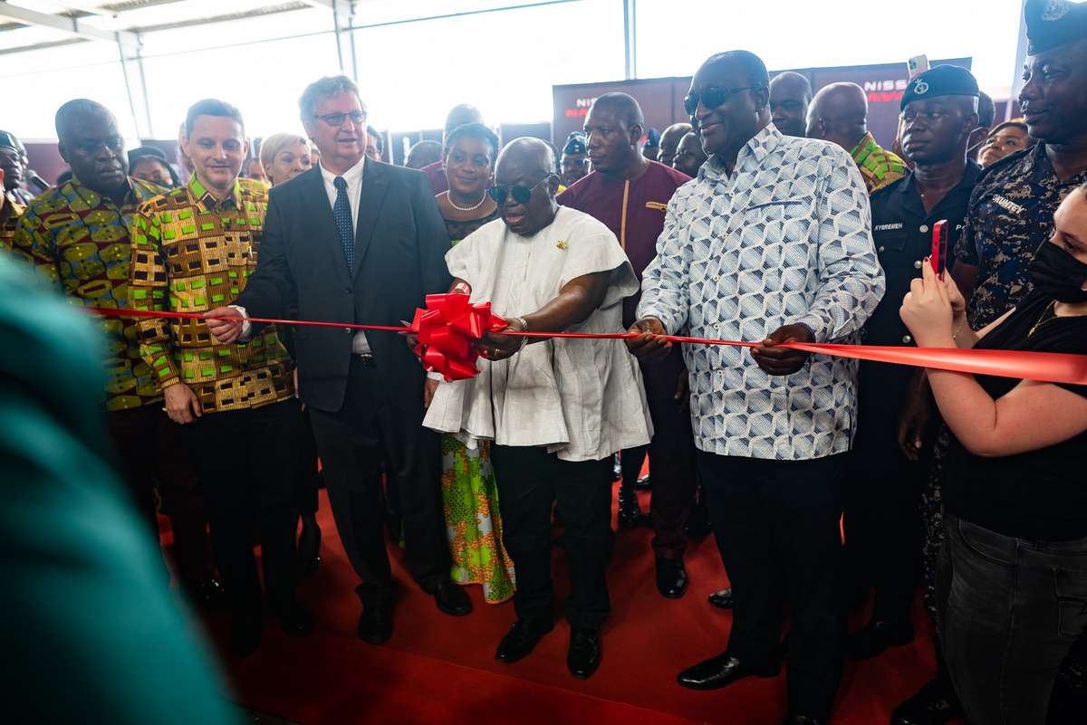 President of Ghana commissions a US$ 9-million Nissan’s state-of-the art Navara assembly plant at Tema