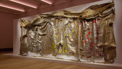 El Anatsui's Skylines 2008